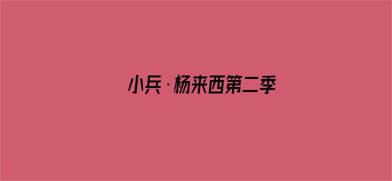 小兵·杨来西第二季